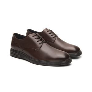 Derby Flexi para Hombre con Suela Extra Ligera Estilo 409401 Nogal