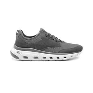 Sneaker Urbano Flexi para Hombre con Suela Extra Ligera Estilo 409803 Gris