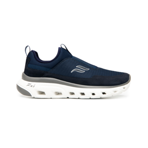 Sneaker Slip On Flexi para Hombre con Suela Extra Ligera Estilo 409805 Azul