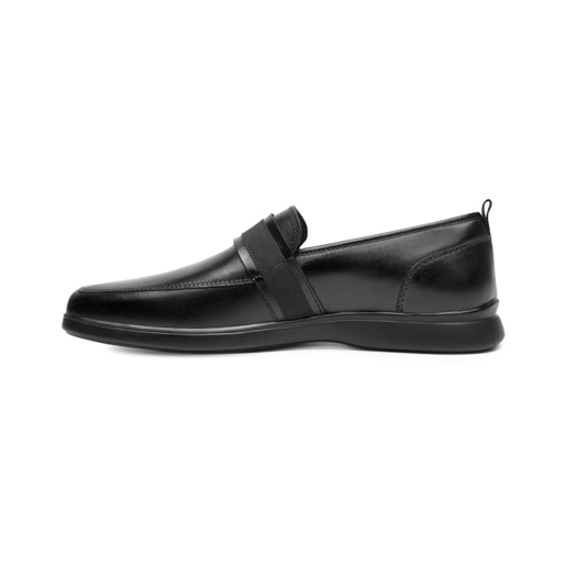 Slip On Con Herraje Flexi para Hombre con Flowtek Estilo 409905 Negro