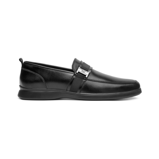 Slip On Con Herraje Flexi para Hombre con Flowtek Estilo 409905 Negro
