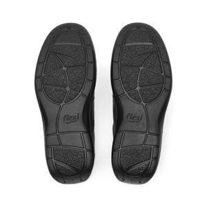Calzado Escolar Flexi para Niño con Ajuste Elástico Estilo 414403 Negro
