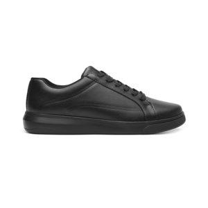 Sneaker Casual Flexi para Hombre con Suela Extra Ligera Estilo 415301 Negro