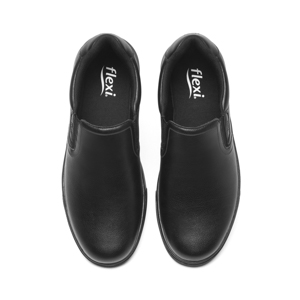 Slip On De Servicio Flexi para Hombre con Ligereza Estilo 415305 Negro