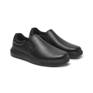 Slip On De Servicio Flexi para Hombre con Ligereza Estilo 415305 Negro