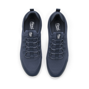 Sneaker Casual Slip On Flexi para Hombre Estilo 415506 Denim