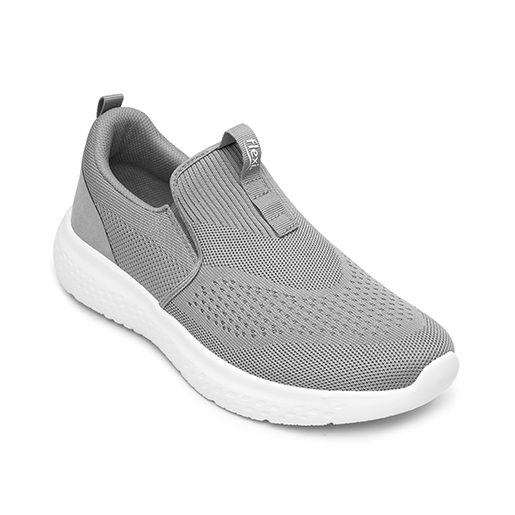 Sneaker Tejido Slip On Flexi para Hombre Estilo 415507 Gris