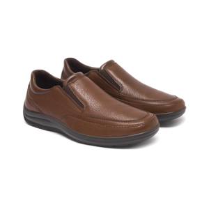 Slip On De Servicio Flexi para Hombre con Ligereza Estilo 415902 Tan