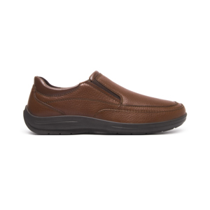 Slip On De Servicio Flexi para Hombre con Ligereza Estilo 415902 Tan