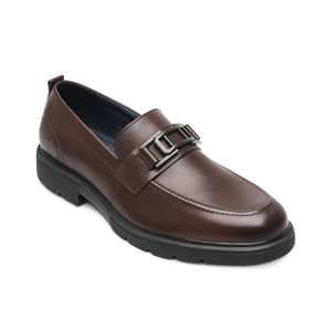 Mocasín Herraje Flexi para Hombre con Ligereza Estilo 417006 Nogal