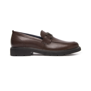Mocasín Herraje Flexi para Hombre con Ligereza Estilo 417006 Nogal