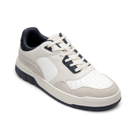 Sneaker Casual Flexi para Hombre Estilo 417506 Beige Multicolor