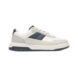 Sneaker Casual Flexi para Hombre con Amortiguamiento Estilo 417509 Beige