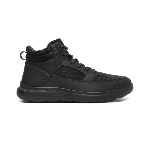 Botín Outdoor Flexi para Hombre con Amarre Frontal Estilo 417605 Negro