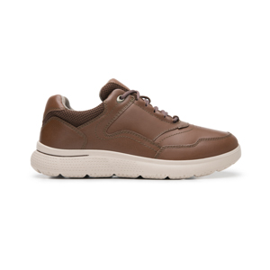Sneaker Confort Casual Flexi para Hombre con Enerflow Estilo 417608 Tan