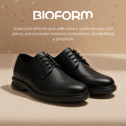 Derby Flexi para Hombre con Shock Point Estilo 417702 Tan