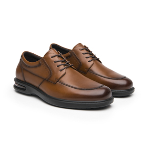 Derby Válvula De Aire Flexi para Hombre con Shock Point Estilo 417706 Tan