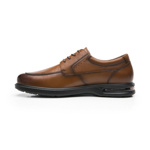 Derby Válvula De Aire Flexi para Hombre con Shock Point Estilo 417706 Tan