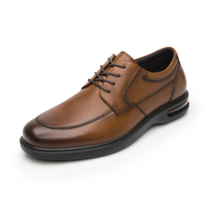 Derby Válvula De Aire Flexi para Hombre con Shock Point Estilo 417706 Tan
