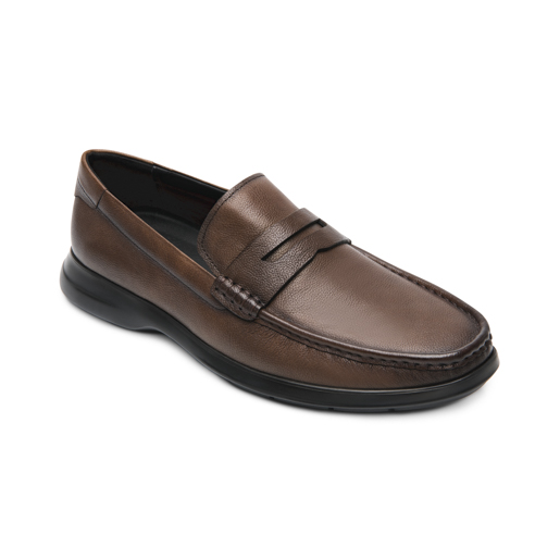 Mocasín Casual Flexi para Hombre con Ligereza Estilo 418201 Café