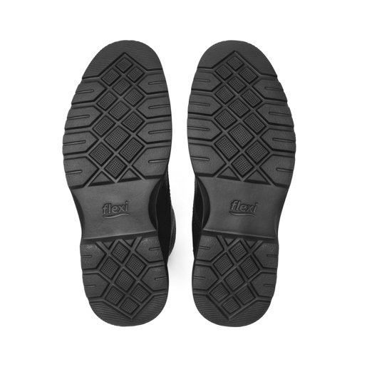 Botín Semivestir Flexi para Hombre Estilo 418508 Negro
