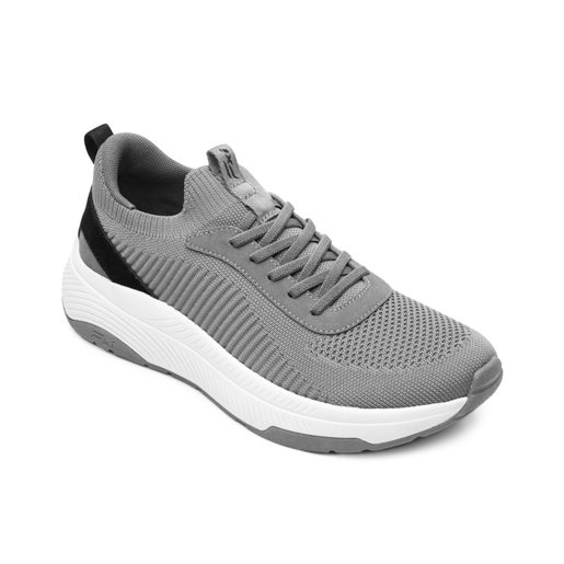 Sneaker Slip On Flexi para Hombre con Plantilla Removible Estilo 418901 Gris
