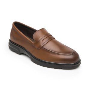 Mocasín Semivestir Flexi para Hombre Estilo 419502 Tan