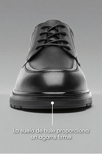 Derby Casual Flexi para Hombre Estilo 419503 Negro