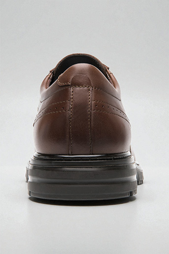 Derby Casual Flexi para Hombre Estilo 419503 Negro