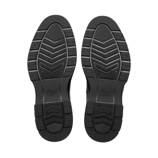 Derby Casual Flexi para Hombre Estilo 419503 Negro