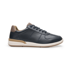 Sneaker Casual Flexi para Hombre con 100% Piel Estilo 419801 Azul