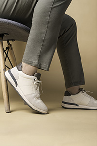 Sneaker Casual Flexi para Hombre Estilo 419801 Negro