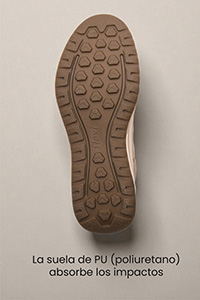Sneaker Casual Flexi para Hombre Estilo 419903 Taupe