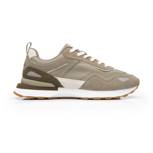 Sneaker Retro Flexi para Hombre Fxi Estilo 420702 Taupe