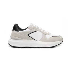 Sneaker Chunky Casual Flexi para Hombre con Absor Max Estilo 420902 Blanco