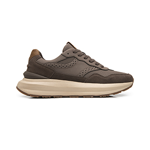 Sneaker Chunky Casual Flexi para Hombre Estilo 420903 Café