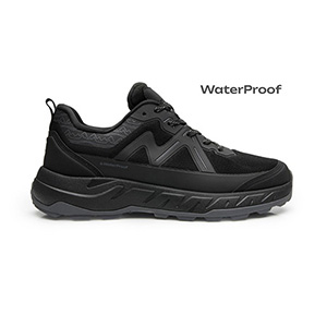 Sneaker Outdoor Waterproof Flexi Country para Hombre Estilo 421103 Negro