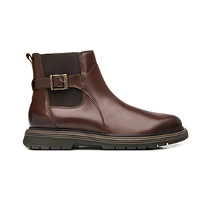 Botín Casual Flexi para Hombre Estilo 421702 Cognac