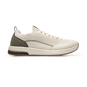 Sneaker Tejido Stretch Flexi para Hombre Estilo 422301 Beige