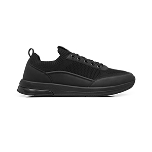 Sneaker Tejido Stretch Flexi para Hombre Estilo 422301 Negro