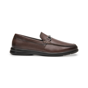 Mocasín Confort Flexi para Hombre con Plantilla Anatómica Estilo 423004 Nogal