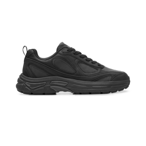 Sneaker Retro Flexi para Hombre con Gel Anti Shock Estilo 424102 Negro