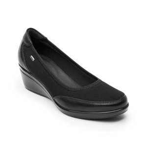 Zapatilla De Plataforma Flexi para Mujer con Stretch Style Estilo 45215 Negro