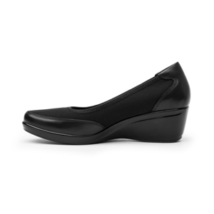 Zapatilla De Plataforma Flexi para Mujer con Stretch Style Estilo 45215 Negro