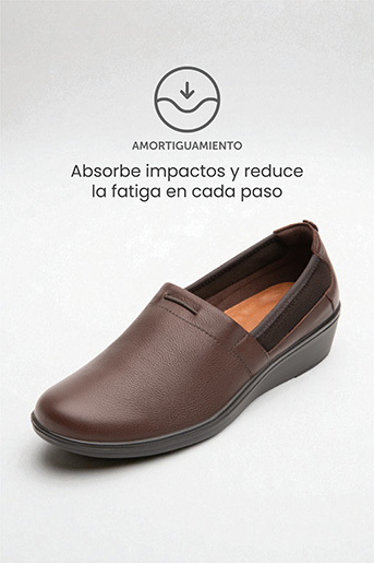 Slip On Con Detalle De Malla Y Elástico Flexi para Mujer con Plantilla Comfort Pad Estilo 45606 Negro