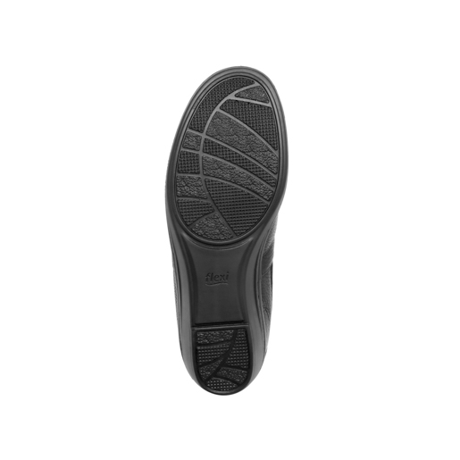Slip On Con Detalle De Malla Y Elástico Flexi para Mujer con Plantilla Comfort Pad Estilo 45606 Negro