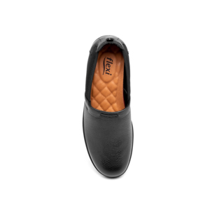 Slip On Con Detalle De Malla Y Elástico Flexi para Mujer con Plantilla Comfort Pad Estilo 45606 Negro