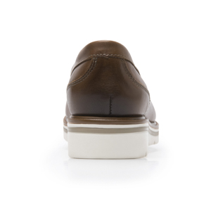 Loafer Casual Flexi para Mujer con Piel Extra Suave Estilo 45717 Nuez