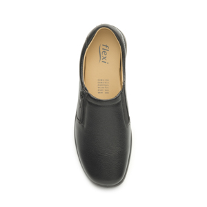 Flat De Servicio/Clínico Flexi Con Plantilla Removible Para Mujer - Estilo 48303 Negro