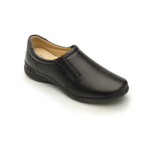 Flat De Servicio/Clínico Flexi Con Plantilla Removible Para Mujer - Estilo 48303 Negro